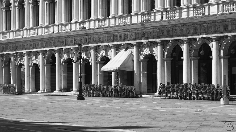 Piazza San Marco im Lockdown