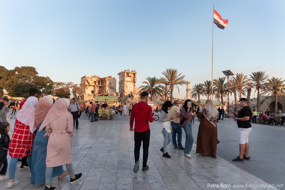 Buntes Leben in Aleppo