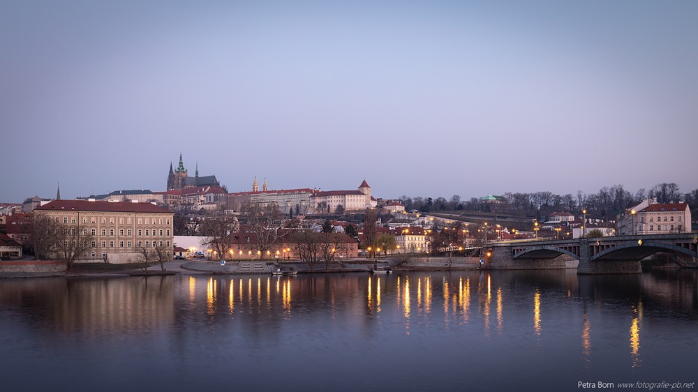 Hradschin zum Tagesanbruch